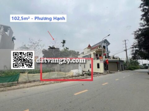 Bán Đất Thổ Cư Phương Hạnh Tân Tiến 102.5m² – Sát Đường La Thành – Sổ Đỏ Sẵn