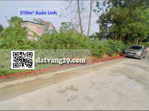 Bán đất Thôn Xuân Trung Thuỷ Xuân Tiên 511m² cạnh trường cao đẳng cảnh sát nhân dân