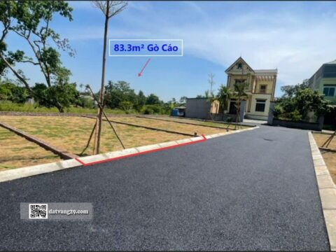 Bán Đất Gò Cáo Xuân Mai Giá Rẻ  83.3m² Tiềm Năng Lớn LK11