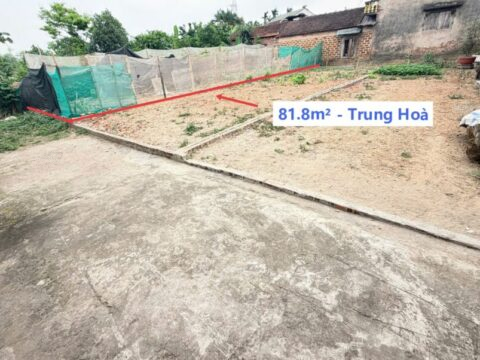 Bán Đất Chi Nê Phú Nghĩa Giá Rẻ 81.8m² – Tiềm năng sinh lời cao – Giá đầu tư