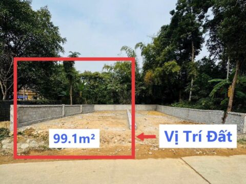 Bán Đất Thổ Cư Cao Dương Phú Thọ 99.1m² – Vị Trí Đẹp, Tiềm Năng Cao – Giá F0