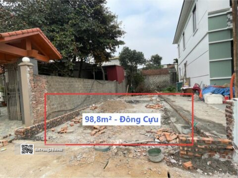 Bán Đất Thổ Cư Đông Cựu Phú Nghĩa 98.8m² – Gần trường, chợ dân sinh, tiện ích đầy đủ – Giá F0