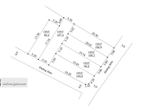 Bán Đất Phân Lô Trần Phú Giá Rẻ – Bảng hàng 6 lô Tân Hội – Vị trí đẹp, Giá đầu tư