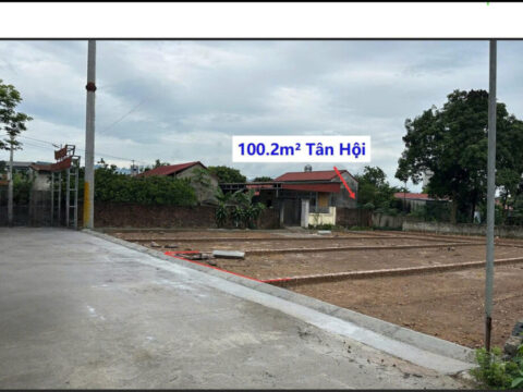 Bán Đất Thổ Cư Tân Hội Trần Phú Giá Rẻ 100.2m² – Tiềm năng sinh lời cao – Giá F0