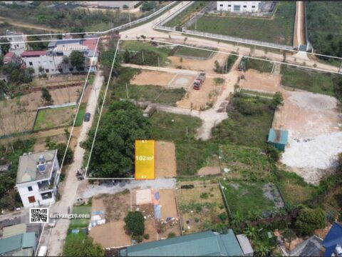 Bán đất đồi K6 Thuỷ xuân Tiên Chương Mỹ 102m² ô tô tránh nhau thoải mái