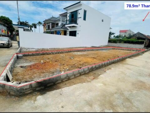 Bán Đất Thanh Bình Chương Mỹ Giá rẻ 78.9m² – Lô góc đẹp, thông thoáng – Giá F0