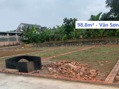 Bán Đất Thổ Cư Văn Sơn Trần Phú 98.8m² (LK4) – pháp lý chuẩn – Giá đầu tư