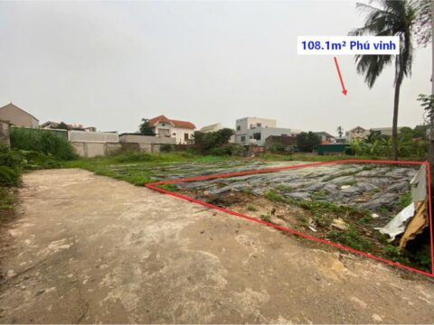 Bán Đất Phú Vinh Phú Nghĩa Giá Rẻ 108.1m² Khu dân cư hiện hữu