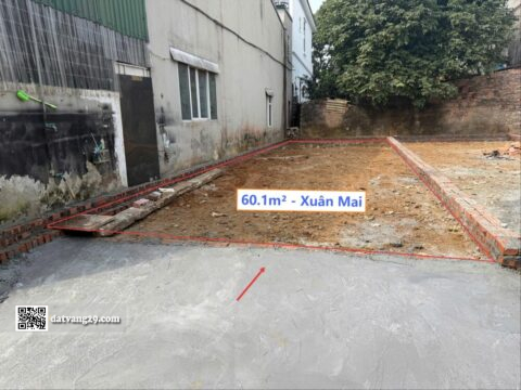 Bán Đất Phân Lô Xuân Mai Giá Rẻ 60.1m² (LK1) – Pháp Lý rõ ràng, sổ đỏ sẵn – Giá Tốt